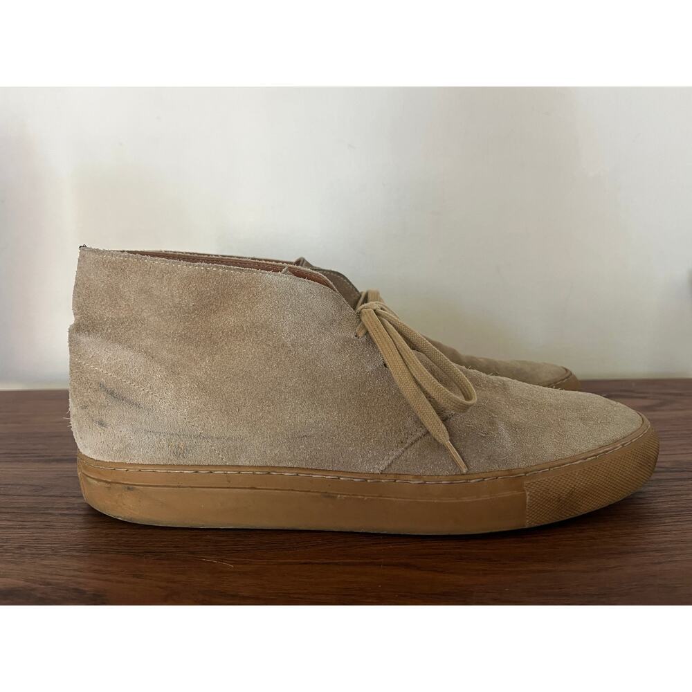 Common Projects Tan Suede Leather Chukka Sneakers Made in Italy sz EU44 Boho - Picture 4 of 9